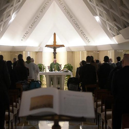 Sainte-Marthe, 25 février 2020 © Vatican Media