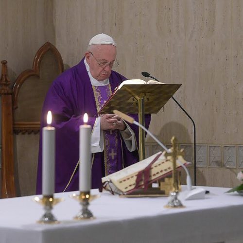 Sainte-Marthe, 27 fév. 2020 © Vatican Media