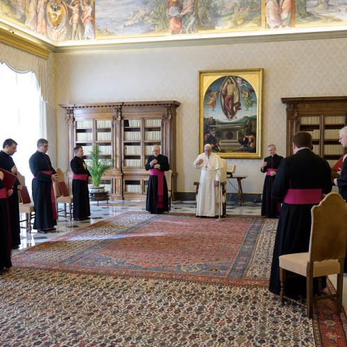 Audience du 11 mars 2020 © Vatican Media